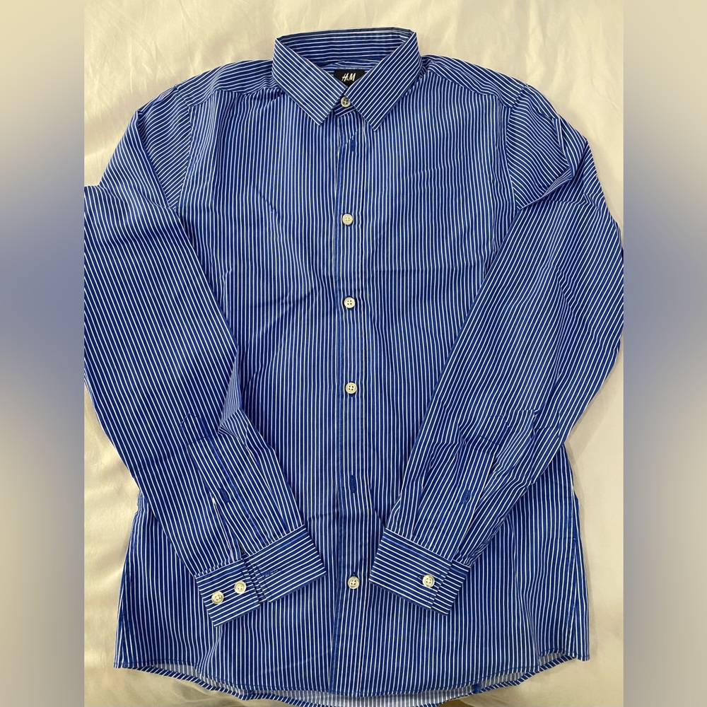 Striped Button Down, Long Sleeve Shirt